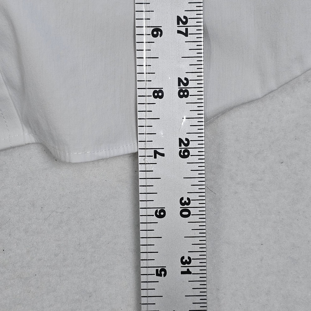 Lauren Ralph Lauren Mens Slim Performance Stretch Dress Shirt White 15.5 32/33 - Picture 2 of 9